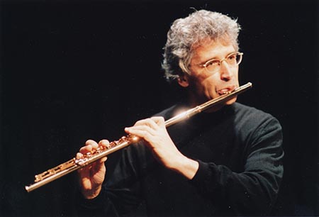 Flautista Bruno Meier