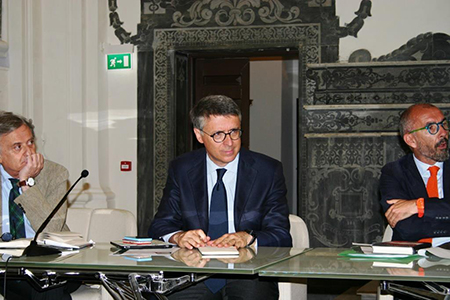 Domenico Carcano, Raffaele Cantone e Francesco Caringella