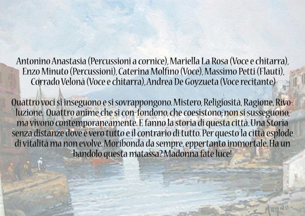 'Madonna fate luce. Oratorio breve per la città di Napoli'