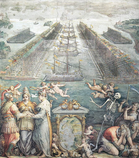 Giorgio Vasari, 'La battaglia di Lepanto'
