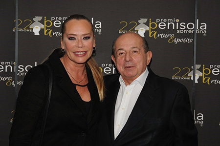 Barbara De Rossi e Giancarlo Magalli