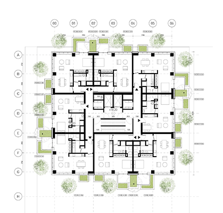 Stefano Boeri Architetti_Eindhoven Trudo Vertical Forest_2018