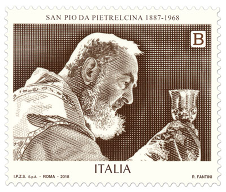 Francobollo San Pio 