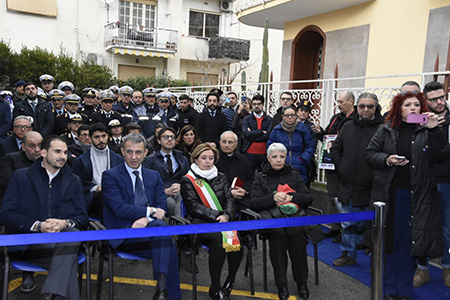  Cerimonia di intitolazione Comando Polizia alla memoria Ten. Liguori