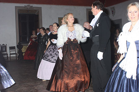Ospiti Gran Ballo di Capodanno al Castello Colonna di Patrica (FR) ph Seby Funari 