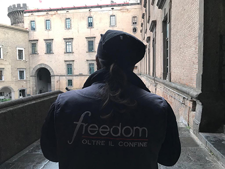 'Freedom - Oltre il confine' al Maschio Angioino di Napoli