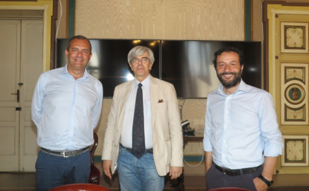 Luigi de Magistris, Luciano Garella e Ciro Borriello