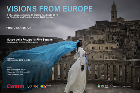'Visions from Europe - A photographic tribute to Matera Basilicata 2019 by Students and Teachers from 28 Countries'