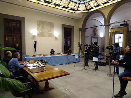 Conferenza stampa Enrico Rossi