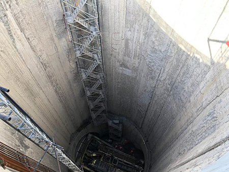 Metro Linea 1 Napoli: lavori scavo tunnel Capodichino - Poggioreale