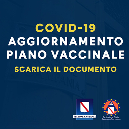 Covid-19 Campania, aggiornamento piano vaccinale