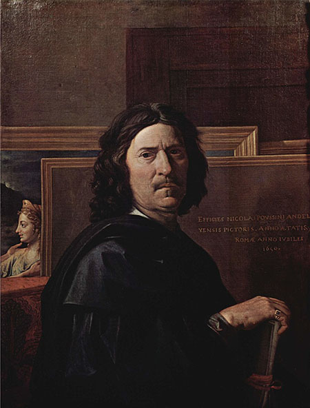Nicolas Poussin - Autoritratto