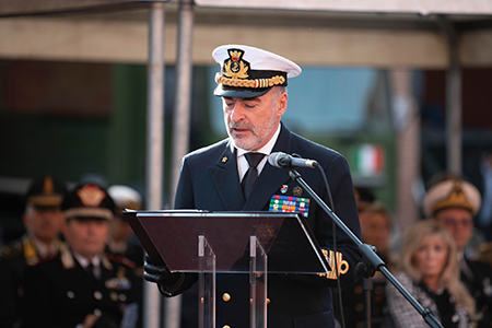 Ammiraglio di squadra Salvatore Vitiello - ph Marina Militare