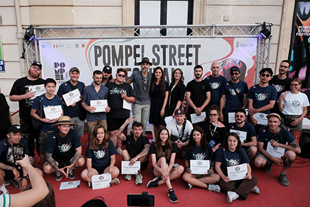 Gli Street Artist del Pompei Street Festival 2023