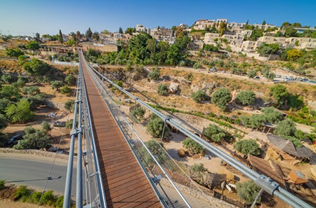 Gerusalemme. Ponte Sospeso Credit Koby Harati City of David 
