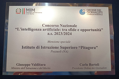 Valditara - concorso di idee "L'Intelligenza Artificiale, tra sfide e opportunità"