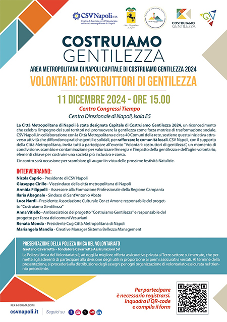 Volontariato e Gentilezza