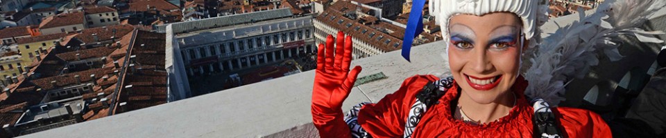 Volo dell&apos;Angelo, Elisa Costantini, Carnevale di Venezia 2018